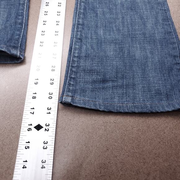 Joe's Jeans Wmns 28 Harvy Wash Distressed Honey Bootcut Designer Western Cowgirl - Picture 7 of 13